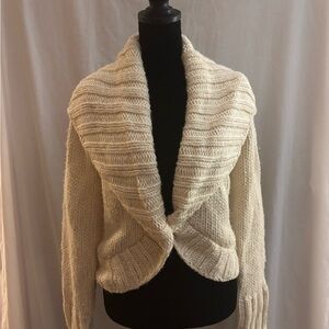 The Limited Cream Knit Sweater